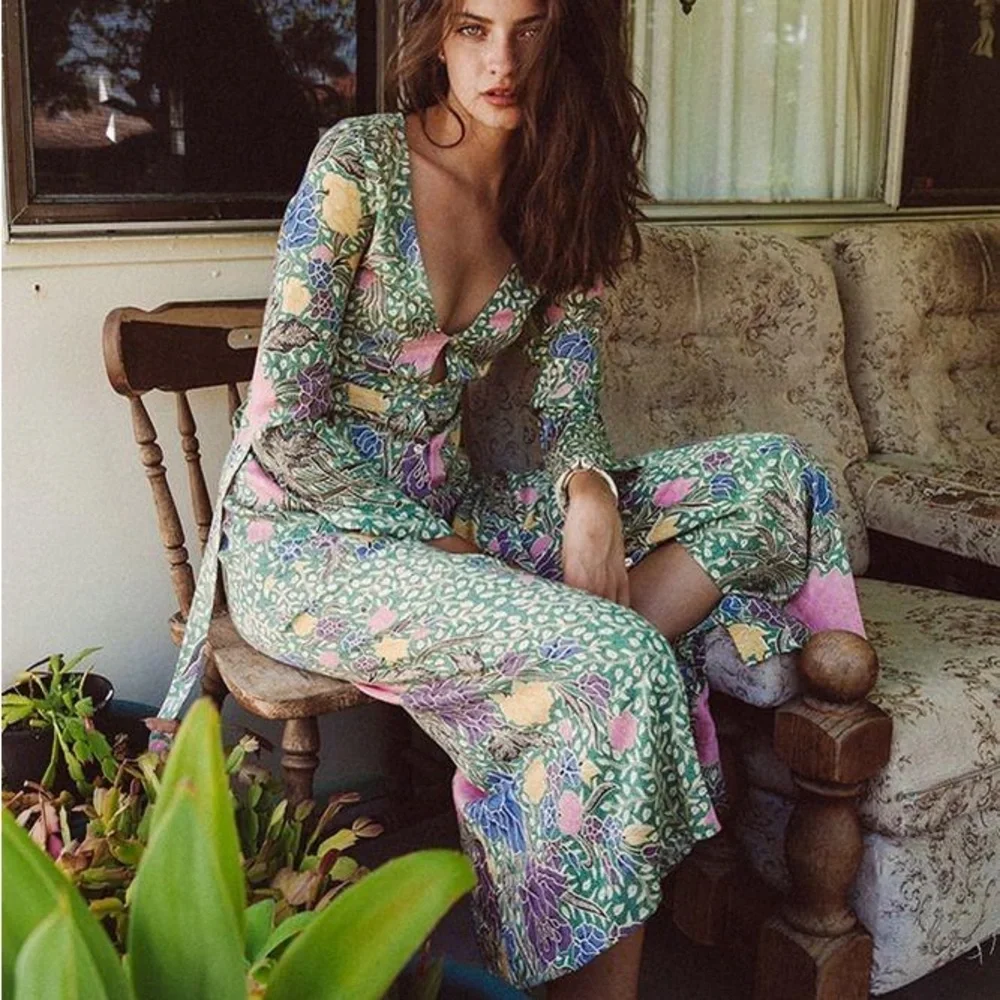 Arnhem Sugar Gardenia Maxi dress - Picture 1 of 6